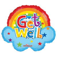 STANDARD RAINBOW GET WELL